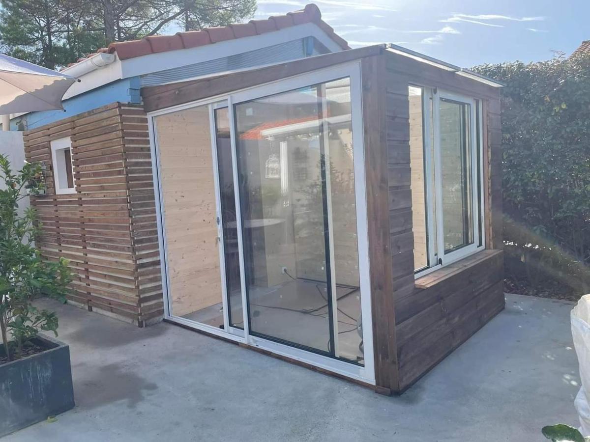 Chambre Chez L'Habitant Et Tiny House Capbreton Buitenkant foto